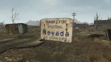 Thanks For Visiting Nevada (Outside Nipton)