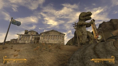 Super Cheat Door to The Strip (Goodsprings Dino Tower) for Fallout New Vegas