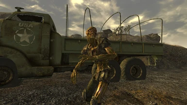 FO3 Feral Ghoul Roamer in the Mojave