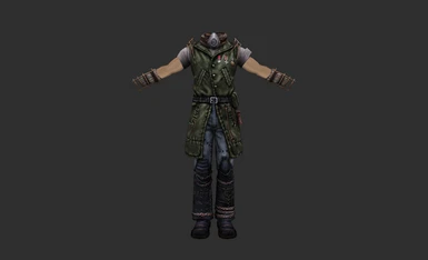 Wasteland Legend Outfit - Male