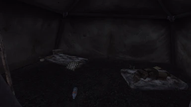 NCR tent inside (only matress in vanilla game)