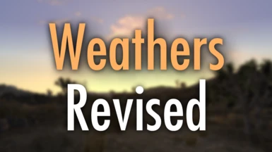 Weathers Revised