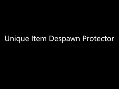 Unique Item Despawn Protector