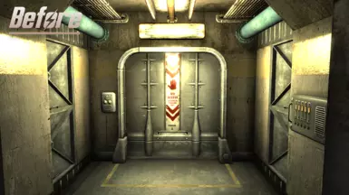 Vault 21's Main Entrance