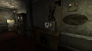 The TV will randomly switch between nine different commercials every time you start a new game session