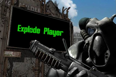 Explode Player - Key bind