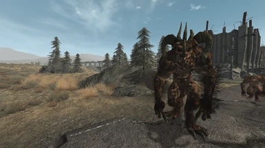 The Long-Horned Deathclaw for Extended Difficulty Encounters - TTW