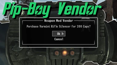Pip-Boy Weapon Mod Vendor - ESPless