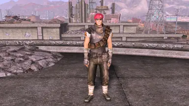 Boone and his new armor
