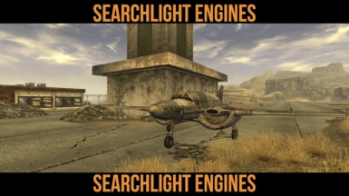 Functional Searchlight Airport Jets