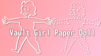 Vault Girl Paper Doll