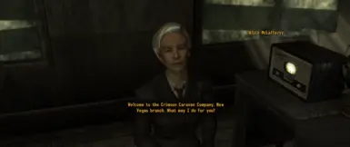 Speaking to Alice McLafferty for the first time.