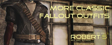 More Classic Fallout Outfits - Robert S Body Patch (BodySlide-BP-BB)