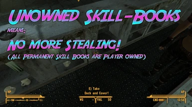Unowned Skill Books (no more steal)