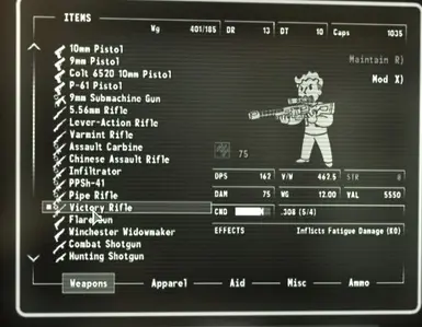 Without mods on it.