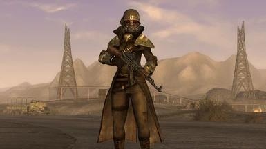 T4 Female Shaped Riot and NCR Ranger Combat Armors