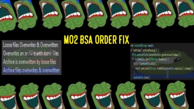 MO2 BSA Order Fix