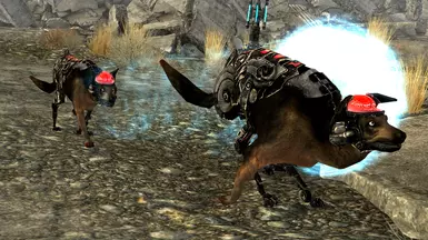 Enclave Cyberdog - Melee and Ranged