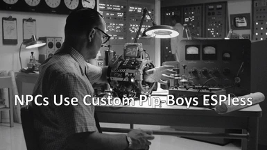 NPCs Use Custom PipBoys ESPless