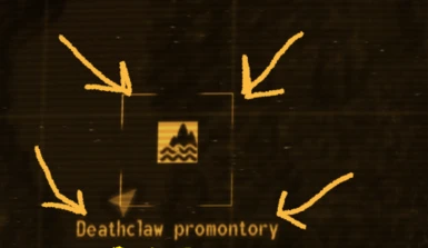 Deathclaw Promontory Map Marker
