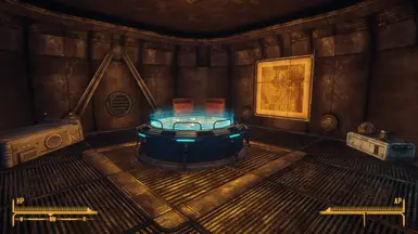 Command room turned bedroom