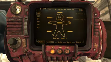 Weathered Nuka Red - Stickers