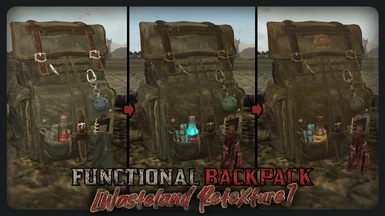 Functional Backpack - Wasteland Weathering Retextures