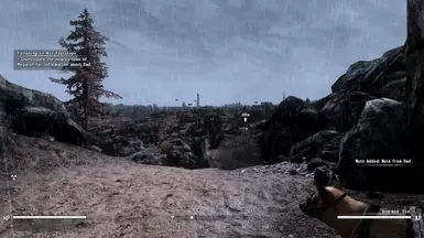 Lone Wanderer start, FO3 main quest enabled