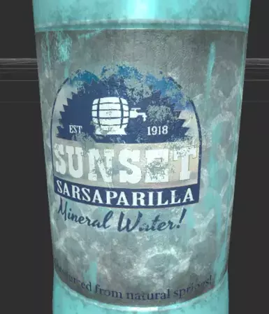 Mineral Water closeup (fo4 version)
