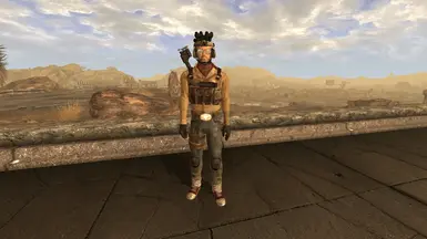 Red Scarf Ranger Casual Armor