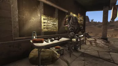 New Shop outside the Big Horn Saloon