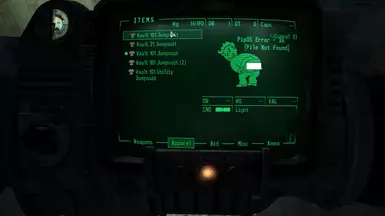Before. Edited for posterity. (Yes this is in the pipboy icons mod lol)