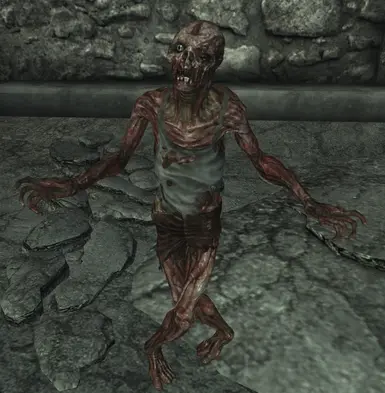 Alternative Feral Ghoul (posing daintily)