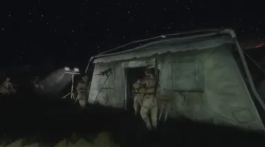 Misfits going to bed.
