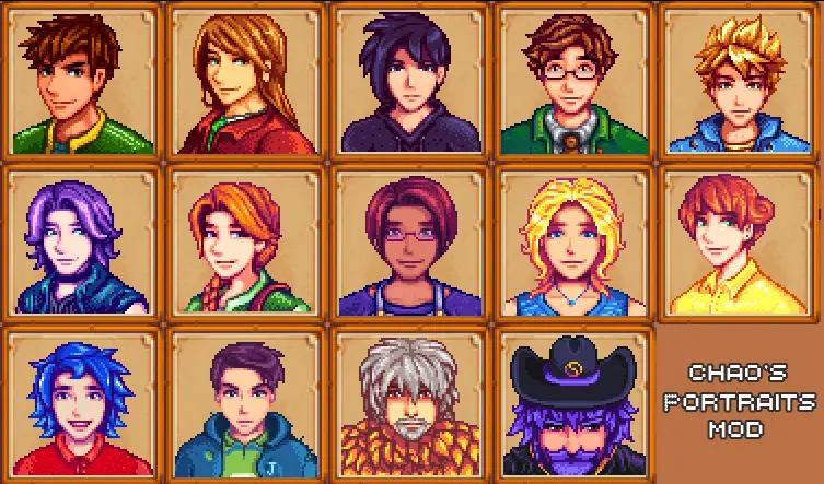 Wizard Stardew Valley Portrait Mod free images, download Wizard Stardew Val...