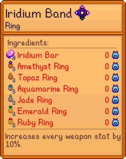 BEST RING COMBINATIONS in Stardew Valley! - YouTube