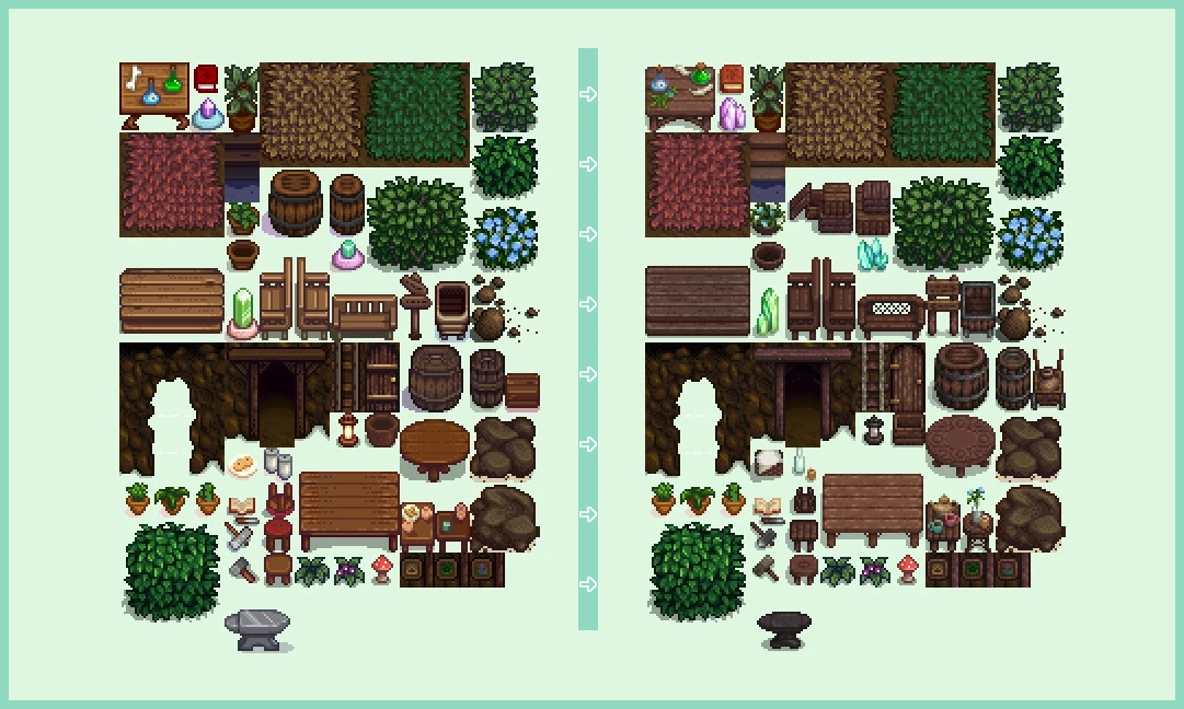 Medieval DNT ( DaisyNiko's Tilesheets retexture ) at Stardew Valley ...