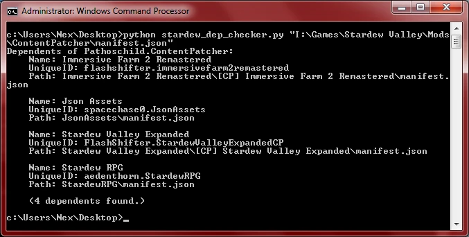 Stardew Dependency Checker at Stardew Valley Nexus - Mods and community