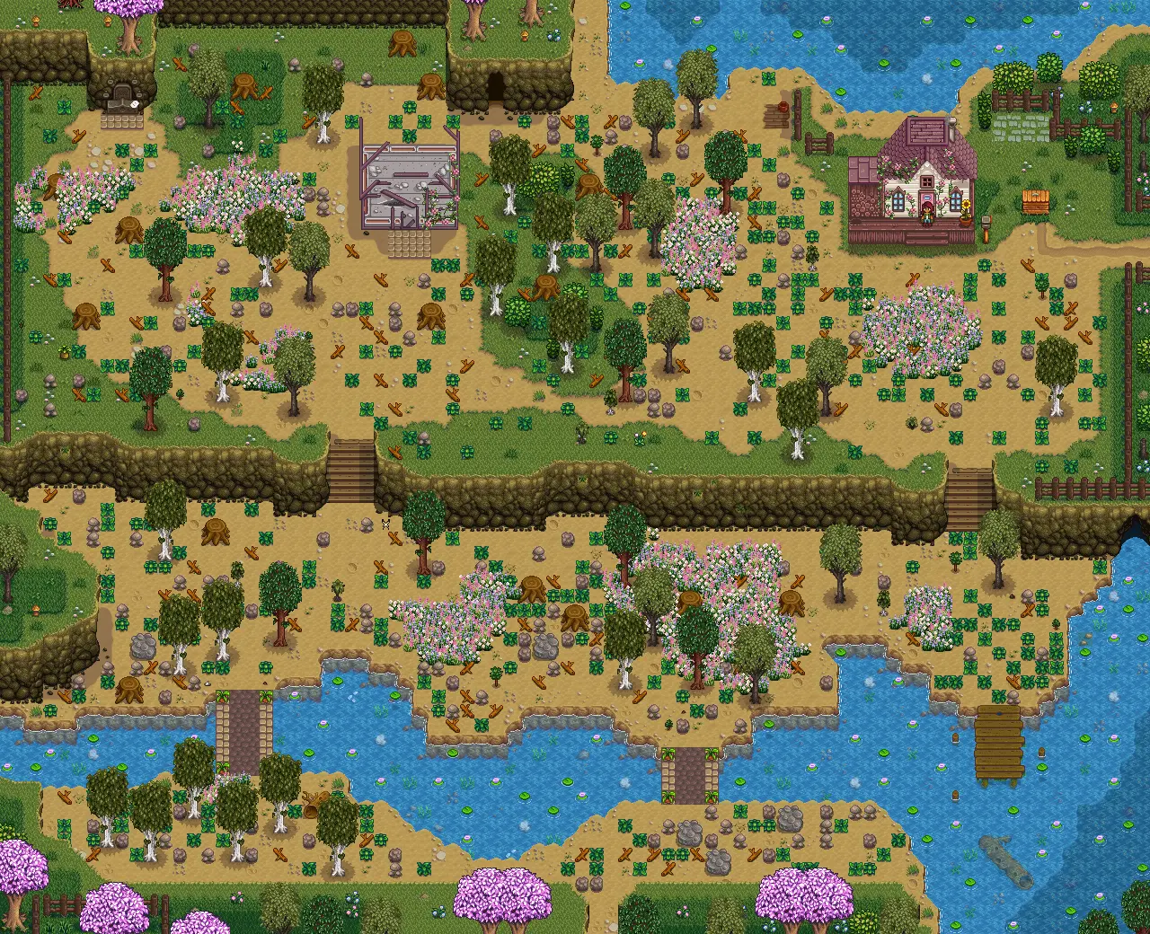 Valley Riverland Map at Stardew Valley Nexus - Mods and community