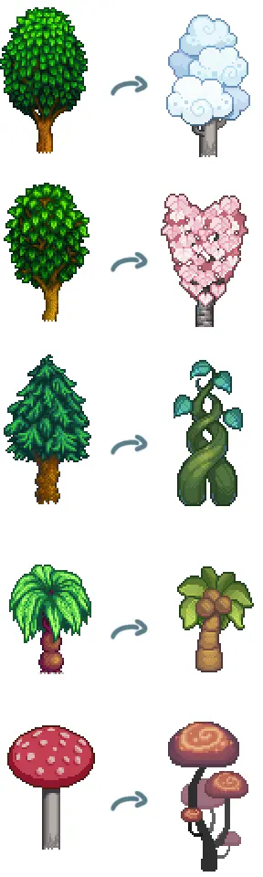 Magica Trees at Stardew Valley Nexus - Mods and community