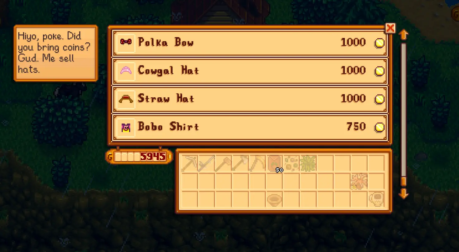 Moon's Store Clothing Addons at Stardew Valley Nexus - Mods and community