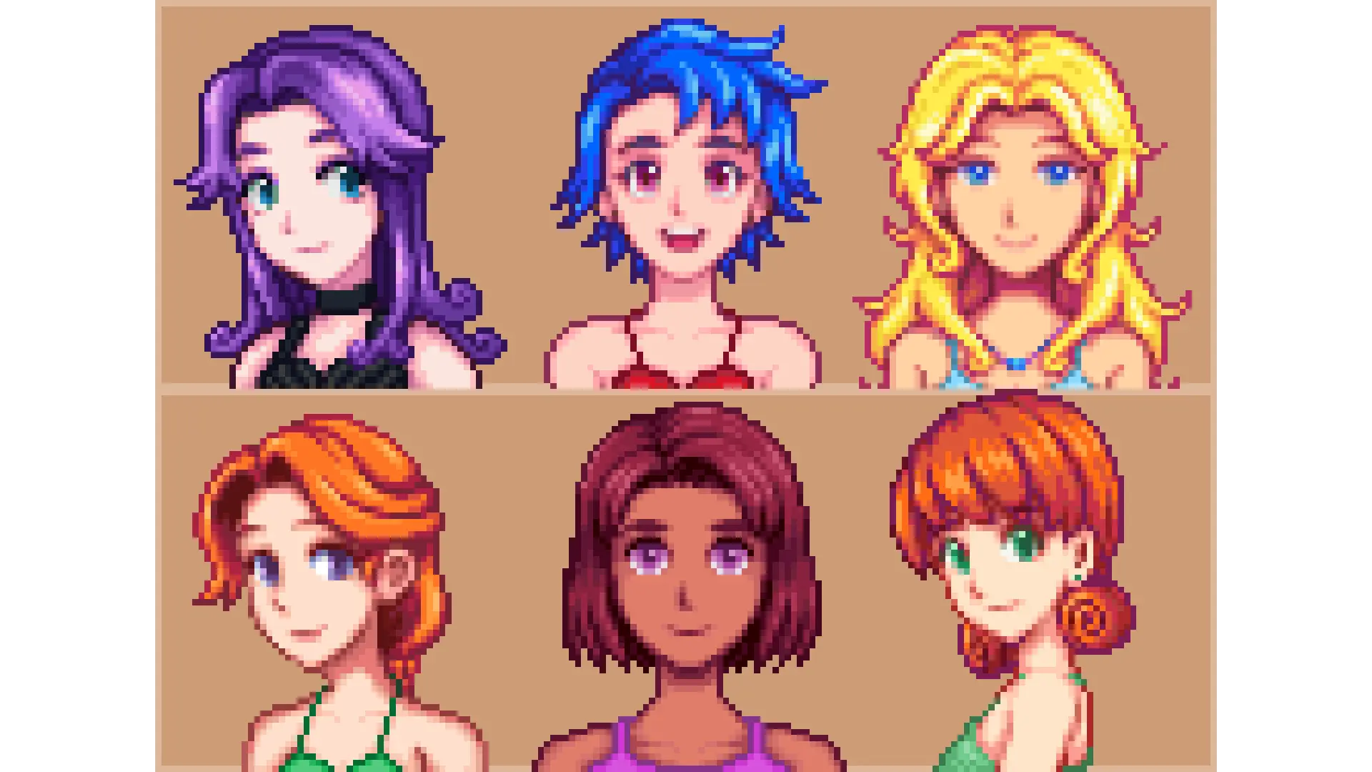 Chaba's Beach Portraits at Stardew Valley Nexus - Mods and community