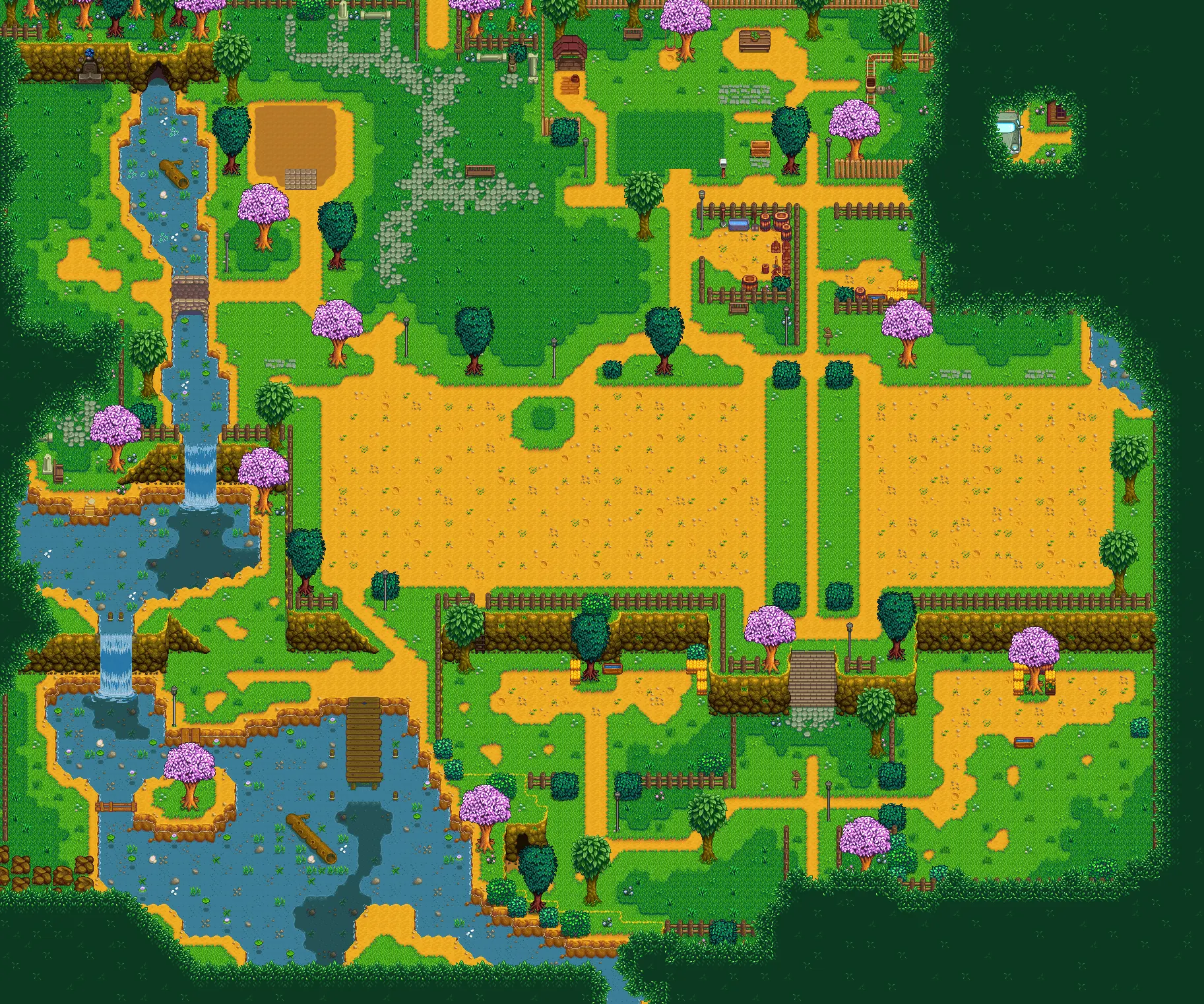 Stardew valley expanded карта