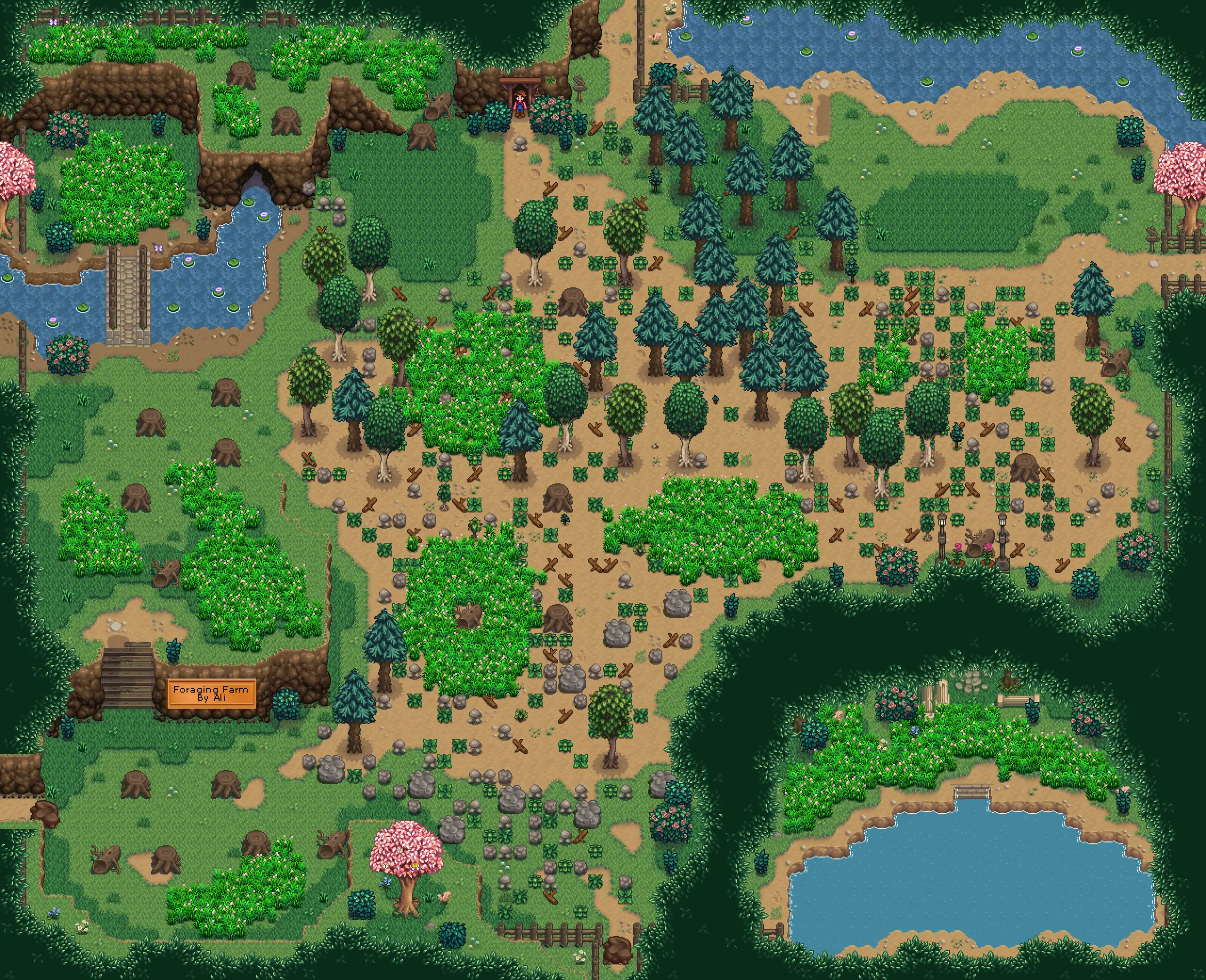 (SDR) Ali's Foraging Farm at Stardew Valley Nexus - Mods and community