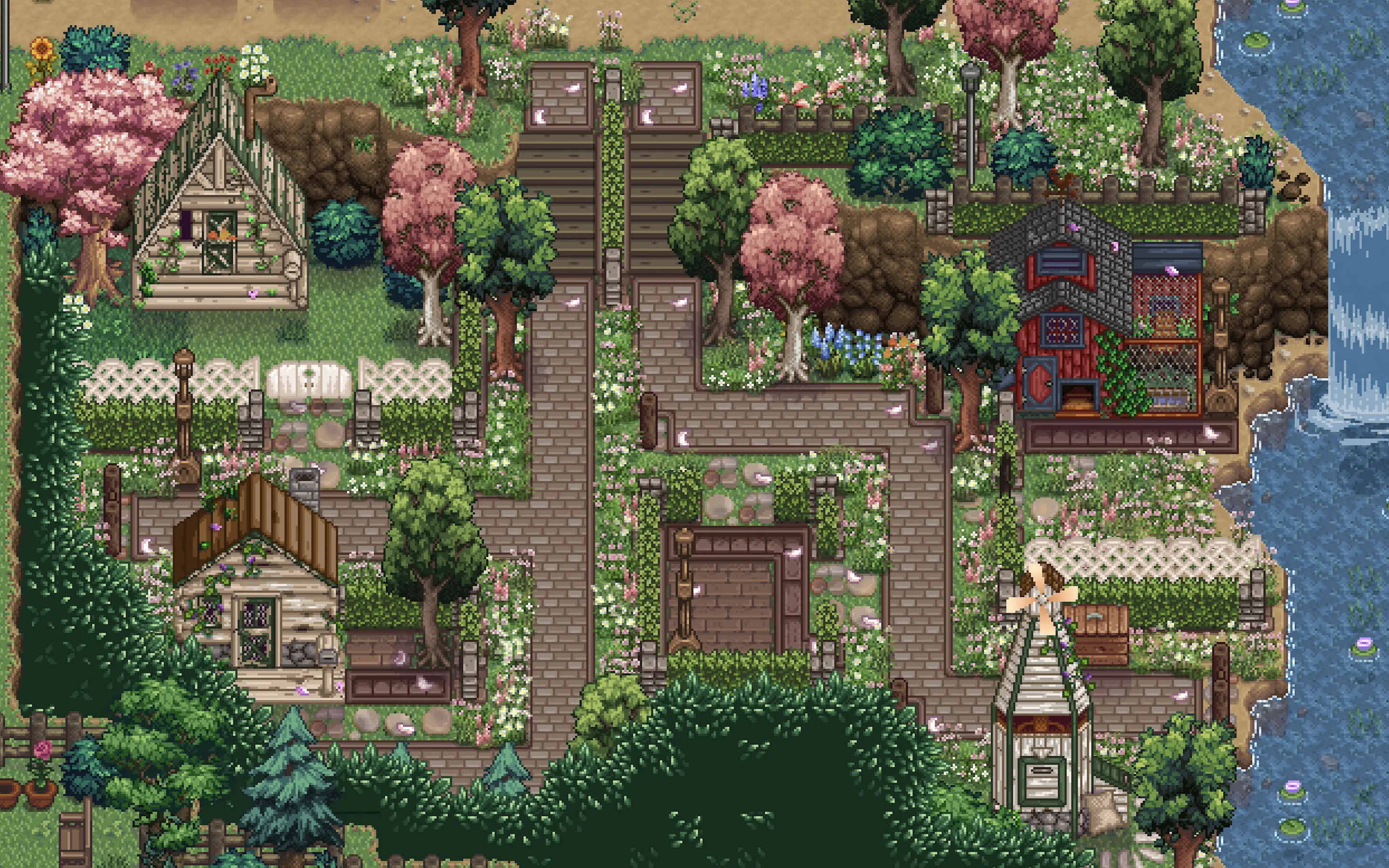 Seasonal Hedge Fence for DGA at Stardew Valley Nexus - Mods and community