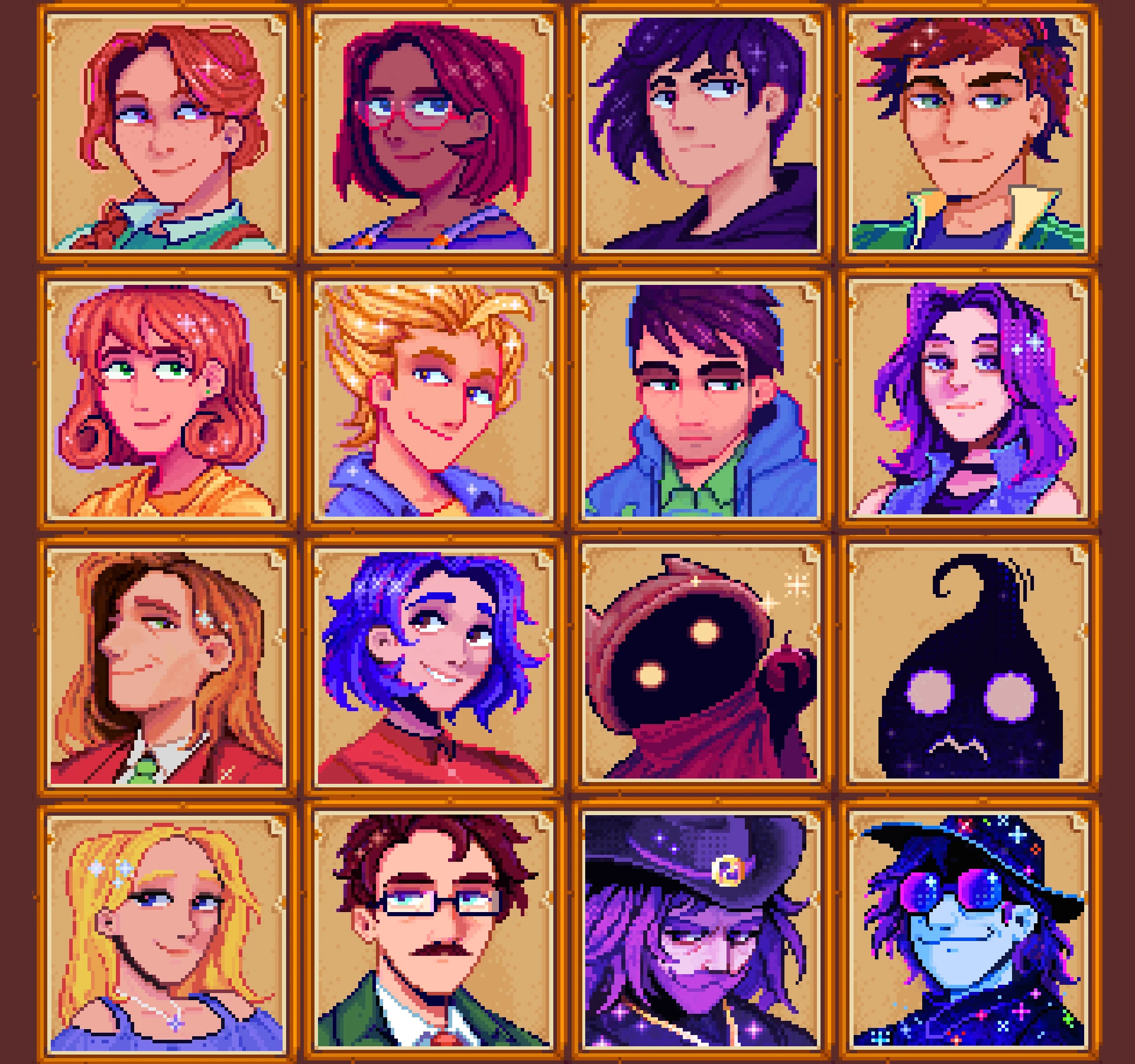 cardo-de-comer's portraits - content patcher at Stardew Valley Nexus ...