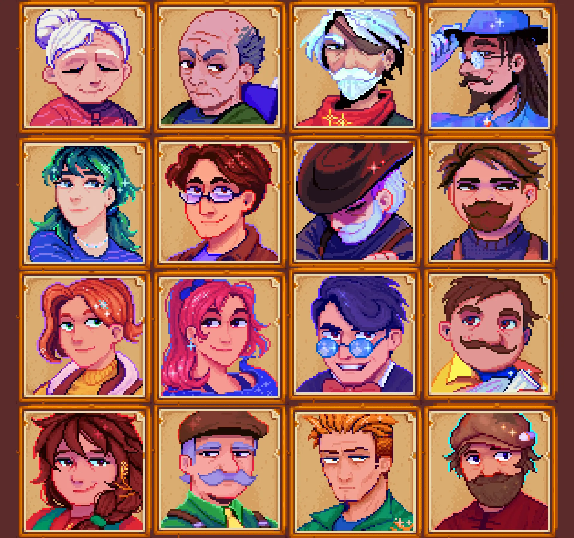 cardo-de-comer's portraits - content patcher at Stardew Valley Nexus ...