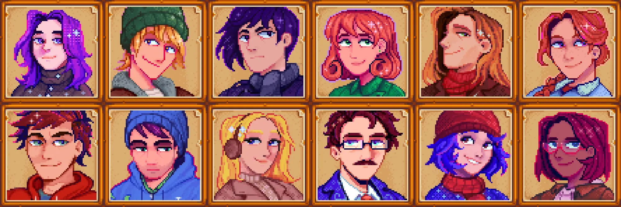 cardo-de-comer's portraits - content patcher - 1.6 update at Stardew ...