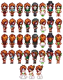 Seasonal Female Elliott Portraits and Sprite (Alt Portrait) at Stardew ...