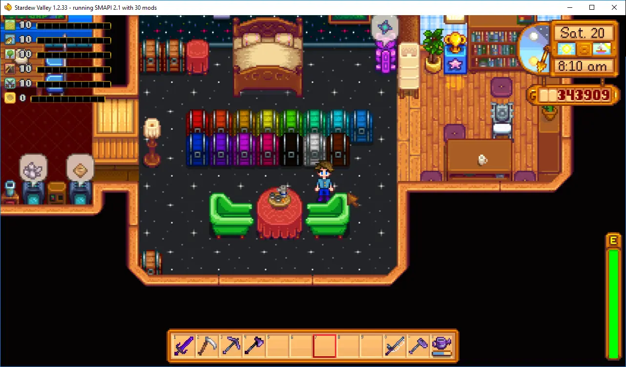 Как установить смапи стардью валлей. Stardew Valley сундук. Сундук с сокровищами Stardew Valley. Стардью Валли сундук с сокровищами. Стардью склад сундуки.